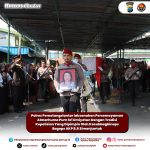 Polres Pematangsianțar Laksanakan  Persemayaman Almh. (Purn) Sri Umiyatun Dengan Tradisi Kepolisian