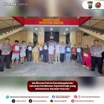 Sat Binmas Polres Pematangsiantar Lakukan Pembinaan Tujuh Remaja yang Diamankan  Hendak Tawuran