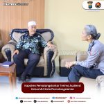 Terima Audiensi  Ketua MUI Kota Pematangsiantar, Kapolres Selaku Pejabat Baru Mohon Dukungan
