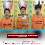 Tiga Pelaku Curat berhasil Di Ringkus Sat Reskrim Polres Pematangsiantar