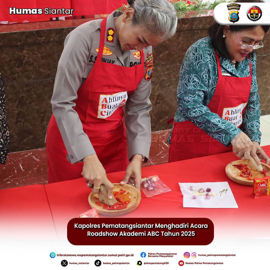 Kapolres Pematangsiantar Hadiri Raoadshow Akademi ABC Tahun 2025