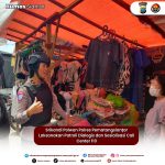 Srikandi Polwan Polres Pematangsianțar Laksanakan Patroli Dialogis dan Sosialisasi Call Center 110