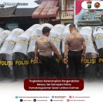 Tingkatkan Keterampilan Pengendalian Massa, Sat Samapta Polres Pematangsiantar Gelar Latihan Dalmas