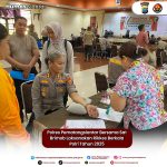 Polres Pematangsiantar Bersama Sat Brimob Laksanakan Rikkes Berkala Polri Tahun 2025