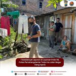 Tindaklanjuti Laporan di Layanan Polisi 110, Polres Pematangsiantar Terjun ke Jalan Nagur Gang Inpres