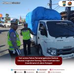 Sat Lantas Polres Pematangsiantar Berikan Edukasi Angkutan Barang Tidak Overload dan Overdimensi di Jalan Parapat